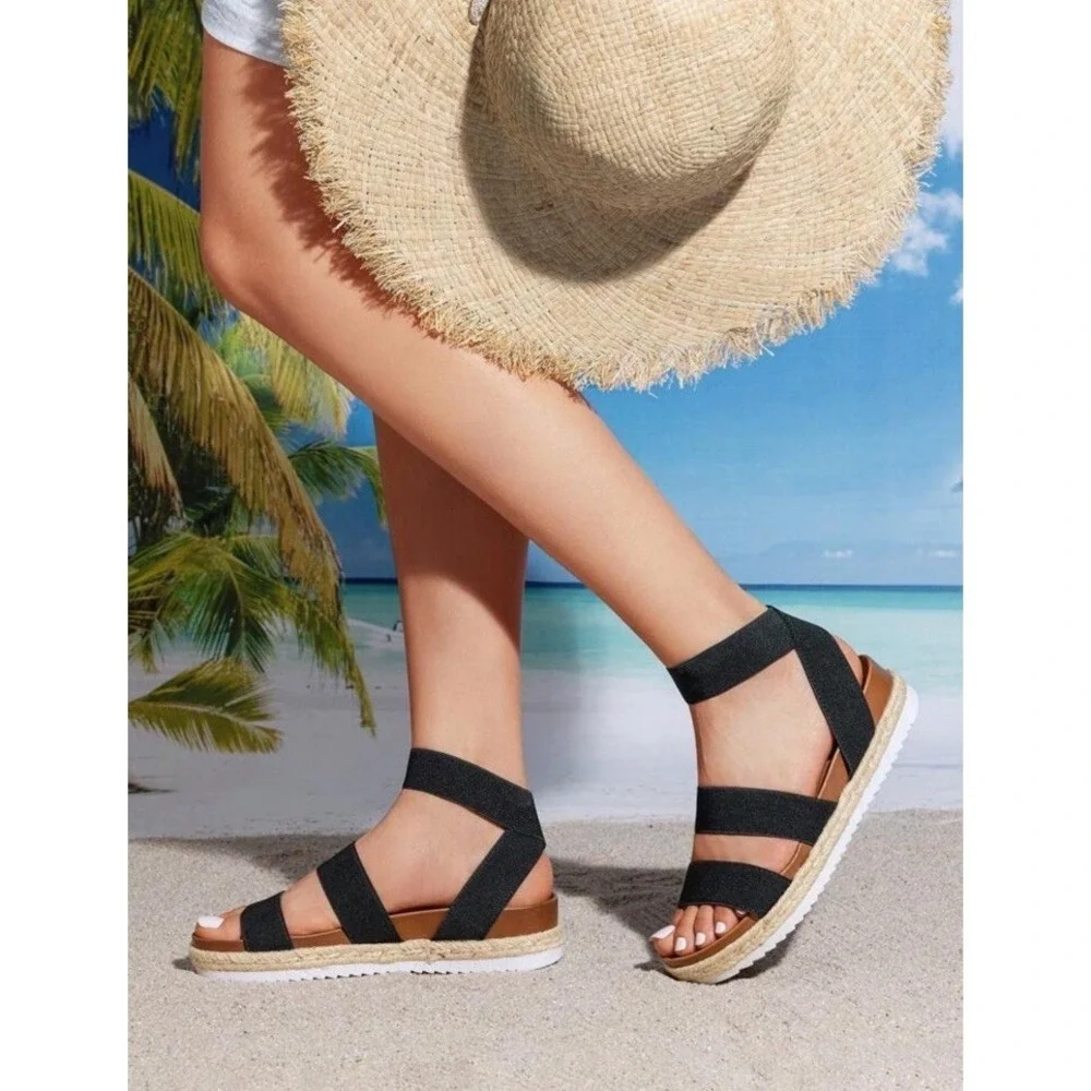 NWT Universal Thread Espadrille Sandals Size 11